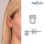【快速出貨】MORELLATO Tesori系列 925純銀耳環 耳針 SAIW99, , large