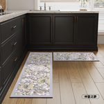 [寢室安居]買大送小 新科技瞬吸水防油皮革軟式地墊(贈小地墊/減壓舒壓/防滑止滑/廚房地墊), , large