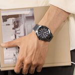 CITIZEN 星辰 光動能八角形格紋面手錶 BM7637-81H, , large
