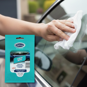 英國Triplewax玻璃清潔擦拭紙