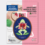 After School - DIY Anatomy Needle Felt Painting Kits, , large
