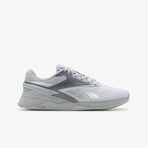 Reebok Nano X3 男女 訓練鞋 運動 健身 重訓 慢跑 緩震 耐磨 穩定 透氣 灰 [100033775]