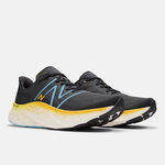 New Balance Fresh Foam X More v4 男 慢跑鞋 2E寬楦 厚底 黑藍 [MMORCD4], , large