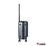 皇冠C-F1910 19.5吋前開霧面拉鍊登機箱, , large