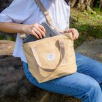 【YUN JOIN】Canvas three-way casual tote bag, , large