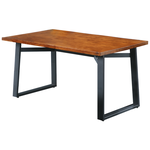 【Hampton 漢汀堡】古樂淺胡桃4.5尺長方桌, , large