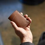 Bellroy 超薄皮夾 卡夾 優質皮革-黑, , large