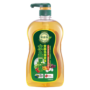南僑 水晶肥皂無添加食器洗滌液體 1000ml