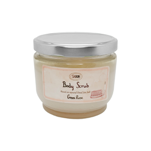 【SABON】以色列綠玫瑰身體磨砂膏 600g 附木勺