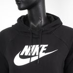 Nike AS W NSW ESSNTL HOODIE 女 運動 連帽 長袖 上衣 棉柔 黑 [BV4127-010], , large