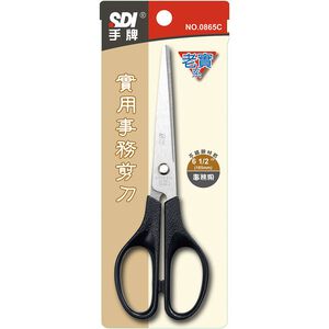 手牌SDI  6-1/2"實用事務刀，165mm(0865C))*不挑色