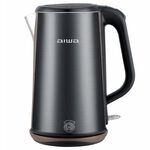 AIWA 愛華 1.8L三層防燙電茶壺 DKS1318 爵士黑, , large