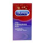【杜蕾斯 Durex】超潤滑裝衛生套12入/盒 保險套, , large
