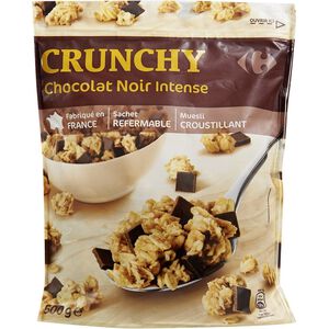 C-DOYPACK Black Choco Crunchy Mues