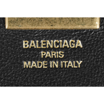 BALENCIAGA Rodeo 金釦平滑小牛皮大款零錢包/卡夾包/黑色, , large