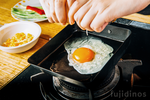 【Japan TAKUMI】Takumi Iron Tamagoyaki Pan – Medium (Made in Japan), , large