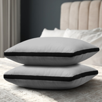 Graphene Pocket Spring Pillow with Microfiber Down Alternative, , large