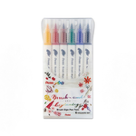 【Pentel 飛龍】雙頭柔繪筆 6色 2盒/組 SESW30C-6, , large