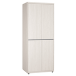 【Hampton 漢汀堡】朵安2.7尺四門雙吊衣櫥, , large