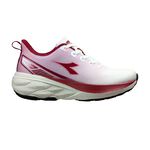 DIADORA迪亞多那 勁速輕量慢跑鞋 女運動鞋 女鞋 透氣 舒適 緩衝 厚底 吸震 回彈 足弓支撐 止滑 白綠 白紅, , large