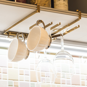 A-IDIO Cups Holder Rack (under cabinet)