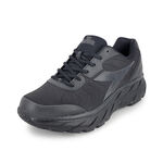 DIADORA迪亞多那 避震慢跑男鞋 男運動鞋 大尺碼 寬楦 反光 透氣 耐用 緩震 穩定 吸震 回彈 止滑 黑藍 黑, , large