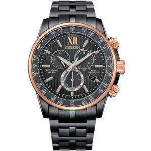 CITIZEN 星辰 亞洲限定款 光動能電波計時手錶 CB5884-88H