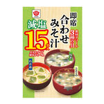 升屋3種類即食減鹽味噌湯15食入, , large