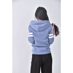 (S) 【又又私服】superdry運動棉質美式圖案藍色外套二手衣, , large