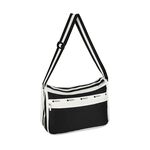 |快速出貨|Lesportsac Deluxe Everyday Bag 經典斜背包/ 滾邊夜幕黑, , large