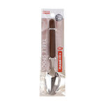 Wooden handle stainless steel spoon, , large