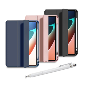 [MD68 Tri-Fold Classic] Xiaomi Pad 6/6 Pro 11-inch Tablet Protective Case(Includes Stylus Pen)