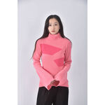 (XS（含）以下) knuth marf棉質純棉粉色長袖上衣二手衣, , large