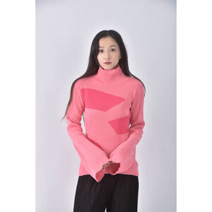 (XS（含）以下) knuth marf棉質純棉粉色長袖上衣二手衣