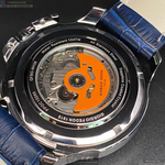 [星晴錶業]GiorgioFedon1919手錶,46mm,GF00008寶藍色錶面銀錶殼寶藍真皮皮革錶帶款, , large
