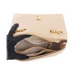 TORY BURCH Kira 縫線設計小款肩背/斜背二用包/沙漠色, , large