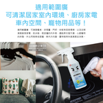 [日日好物]日本LEC激落君-萬用去污消臭100%鹼性電解水噴霧清潔劑400ml/瓶(居家室內汽車寵物用品高洗淨力快速除臭), , large
