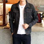Classic Casual Men's Denim Jacket, , large