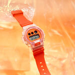 CASIO 卡西歐 G-SHOCK 扭蛋系列 彩色運動電子錶 DW-6900GL-4, , large