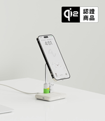 [萬摩科技]Allite WQ1 磁吸無線充電座 白白日記聯名款, , large