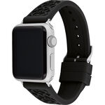 COACH Apple Watch 錶帶 38/40mm 適用 矽膠錶帶- 黑色(不含手錶), , large
