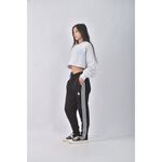(S) adidas高腰運動黑色長褲二手衣, , large