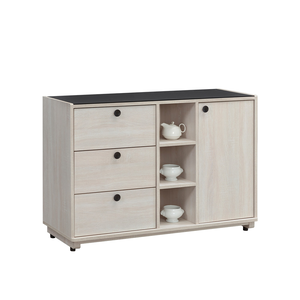 【唯熙傢俱】伊格鋼刷白４尺餐櫃