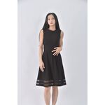 (S) calvin klein質感無袖黑色洋裝二手衣, , large