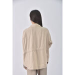 (L) chocolady杏色綁帶外套二手衣, , large