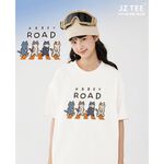 JZ TEE Cat-ABBEY ROAD Graphic Tee, , large
