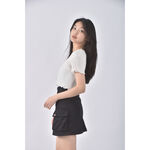 (S) 【里唯私服】dickies質感棉質黑色短裙二手衣, , large