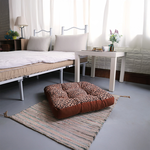 [台客嚴選] 豹紋九宮格記憶坐墊 台灣製 椅墊 坐墊 沙發墊 靠墊, , large