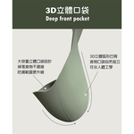 【芽比兔】立體矽膠寬口圍兜, , large