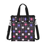 Lesportsac Medium N/S Tote 中型直式托特包/ 花格棋盤, , large